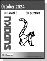 Sudoku October PDF cover