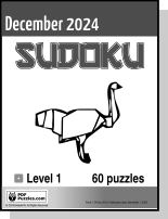 Sudoku December PDF cover