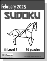 Sudoku February PDF cover